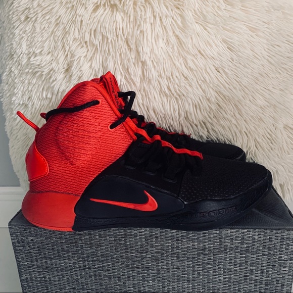 hyperdunk x black red
